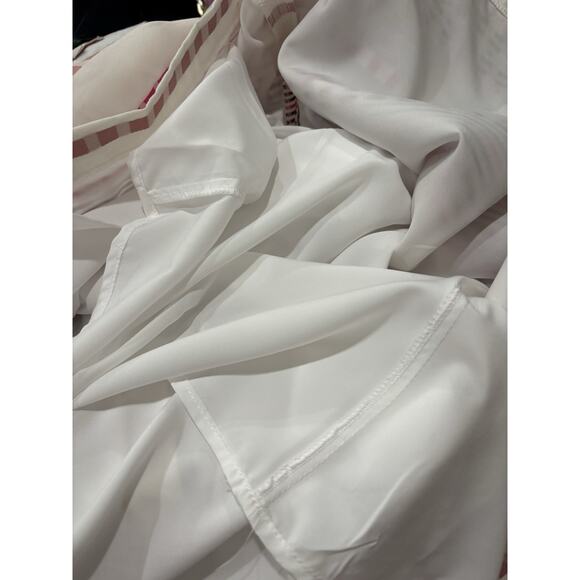 GAL MEETS GLAM Ashton Pink Striped Sleeveless Dress - Size 4 - Picture 7 of 9